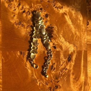 Vintage scarab bracelet.